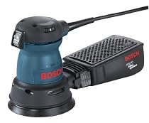 Bosch 1295DVSK 2.2 Amp 5-Inch Palm Grip Variable Speed Random Orbit Palm Sander with Dust Canister