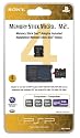 4GB Memory Stick Micro Media + M2 Duo Adaptor