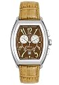 Midsize New Yorker Grand Chronograph Beige Leather