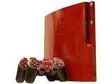 Sony PlayStation 3 Slim Skin (PS3 Slim) - NEW - BOLD BURGUNDY system skins faceplate decal mod