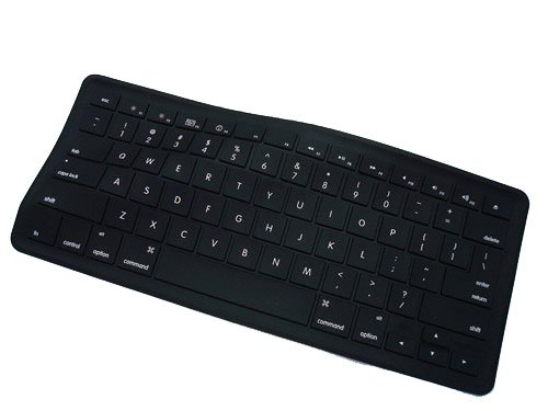 Black BPC Brand Keyboard Skin Cover for Apple Macbook 13.3 Pro 15- And 13-inch Apple Macbook 15 Macbook 13 MacBook Air Mac Air MacAir (2 Color Available) (13.3, Black_)