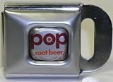 New! POP Root Beer Interchangeable Buckle For Seatbelt Belts!