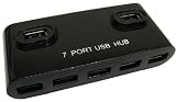 E-Solution USB 2.0 7, Port Powered Hub ports USB HUB, inc. UK PSU