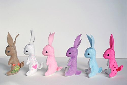 Felt Stuffed Bunnies