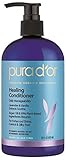 pura d'or Premium Organic Argan Oil Hair Conditioner, 16 Ounce