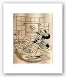 Bathtime Fun by Walt Disney 8"x6.25" Art Print Poster Disney