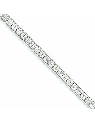 3.2 Carat 14K White Gold Diamond Tennis Bracelet