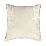 Review Classic Slipcovers 2-PILW-18-CATH-NAT-I / Classic Slipcovers Washed Damask Pillow, Natural