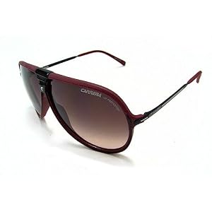 Carrera Machu S Sunglasses MachuS V6W-K8 Burgundy Black Shades