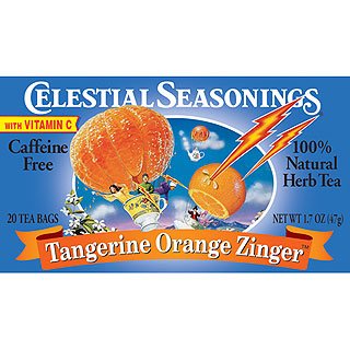 Celestial Seasonings Tangerine Orange Zinger Tea by Celestial Seasonings