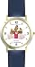 All of THE 7 HABITS #2 - Black Youth (Spanish Text) - DELUXE TWO-TONE WATCH from THE 7 HABITS - WATCH COLLECTION BY WATCHBUDDY&reg; - Arabic Numbers - Blue Leather Strap-Size-Large ( Men's Size or Jumbo Women's Size )