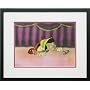 Pinocchio and Jiminy Cricket Walt Disney Limited Edition Animation Cel, Framed
