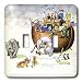 Biblical - Noahs Ark - Light Switch Covers - double toggle switch