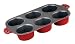 Sante Giant Muffin Pan, Enamel Cast Iron With Non Stick Interior