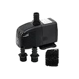 Jebao WP-399F Submersible, Hydroponics, Aquaponics, Fountain Pump 264GPH, 16W