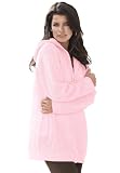 Roamans Women's Plus Size Fabulous Thermal Hoodie