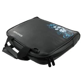 Samsung NC10-11GP 10.2-Inch Netbook Carrying Bag with Shoulder Strap (Hawaiian Flower Design - Black)