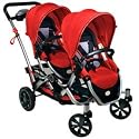 Kolcraft 2009 Contours Options Tandem Stroller - Ruby