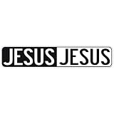 " NEGATIVE JESUS " STREET SIGN