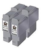 Rhinotek's Canon BCI-24-Compatible Black Ink Cartridge 4-Pack (BCI-24B-R4)