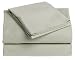 400-Thread-Count 100% Cotton Sateen Queen Sheet Set, Sage
