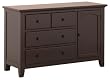 Status Series 100 3 Drawer Combo, Rubbled Black
