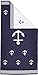 Arus Jacquard Woven Turkish Terry Cotton Beach Towel, Hibiscus, Purple, 28x55, 28 in x 55 in (W x L), Anchor Marine