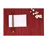 Bamboo Placemats (set of 4) - Wine