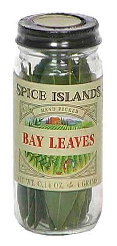 Spice Islands Bay Leaves, Hand Picked, .14-Ounce Container (Pack of 3)