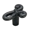 Amerock Cyprus II Knot Knobs 4-pk. - Dark Wrought Iron