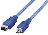 ELECOM IEEE1394[6pin-4pin]�����֥� 2.0m �ޥ꡼�ʥ֥롼 IE-462ID