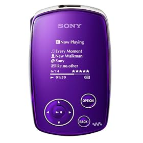Sony NW-A3000V 20 GB HDD Walkman MP3 Player - Violet