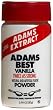 Adams Extracts Adam's Best, Twice as Strong Vanilla Powder, 2.9-Ounce Glass Bottles (Pack of 4)