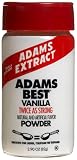 Adams Extracts Adam's Best, Twice as Strong Vanilla Powder, 2.9-Ounce Bottles (Pack of 4)