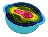 Joseph Joseph Nest 8 Nesting Multi-Use Bowl Set, Multi-Color