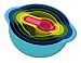 Joseph Joseph Nest 8 Nesting Multi-Use Bowl Set, Multi-Color
