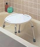 Bath Seat W/O Back 18w X 16 1/2d X 15 1/2h