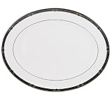 Lenox Vintage Jewel Platinum-Banded Bone China 16-Inch Platter