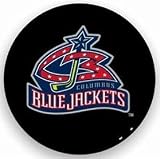 Columbus Blue Jackets NHL Spare Tire Cover by Fremont Die (Black)