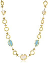Azaara "Florentine" Azul Crystal Necklace