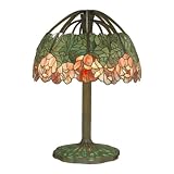 Buy Dale Tiffany TT90513 Tiffany Table Lamp, Dark Antique Bronze and Art Glass Shade by Dale Tiffany Lamps