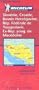 Michelin Slovenia, Croatia, Bosnia-Herzegovina, Yugoslavia, Former Yug. of Macedonia Map No. 736 (Michelin Maps)