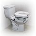 Padded Raised Toilet Seat