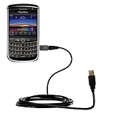 Classic Straight USB Cable for the Blackberry 9630 with Power Hot Sync and Charge capabilities - uses Gomadic TipExchange Technology