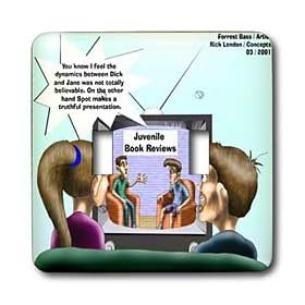 Londons Times Famous People Places Books Cartoons - CHILDREN S BOOK REVIEWS - Light Switch Covers - double toggle switch