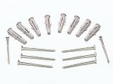 Rawlplug 38 008 Rawlbloc and Screws(Card of 8) 8x49mm