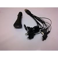Tursion USB Port Heavy Duty Output Car Charger - Black