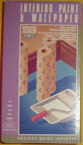 Video: Interior Paint & Wallpaper, Step by step Video Instruction, Brought to You By Chevrolet, Project Guide Included, Complete Instruction for Finishing Walls From Painting to Hanging of Wallcoverings, Special Section on Stenciling