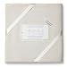 SwaddleDesigns Organic Ultimate Receiving Blanket - Natural with Cream Trim