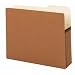 Smead Pocket, Letter, 2/5 Cut Right Position Tab, 3.5-Inch Expansion, Redrope, 25 per Box (73088)